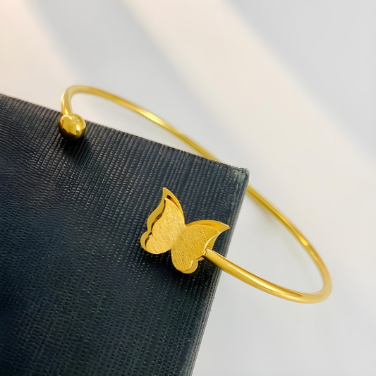 B-01 Double Butterfly Adjustable Bracelet