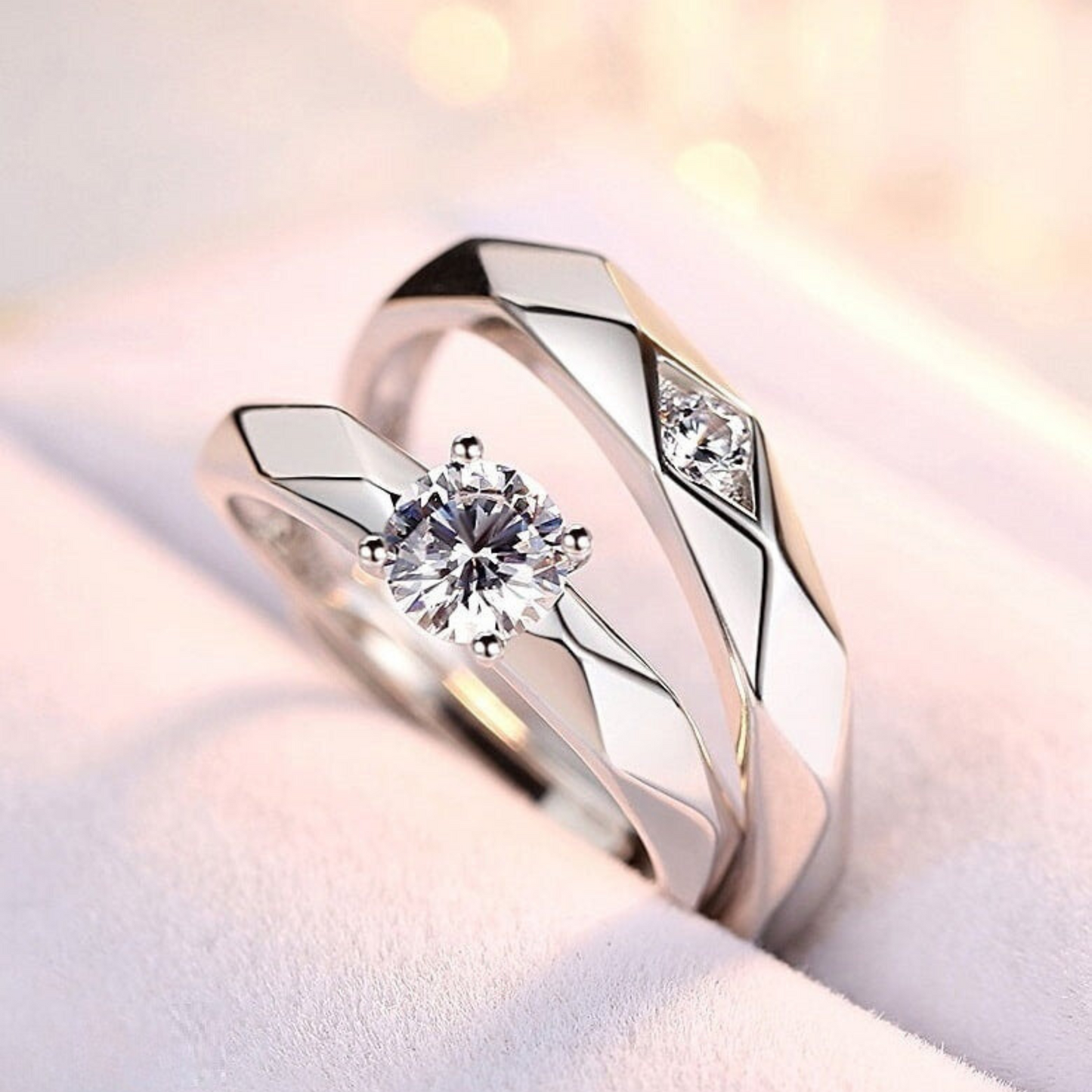 R-10 Majesty Couple Rings