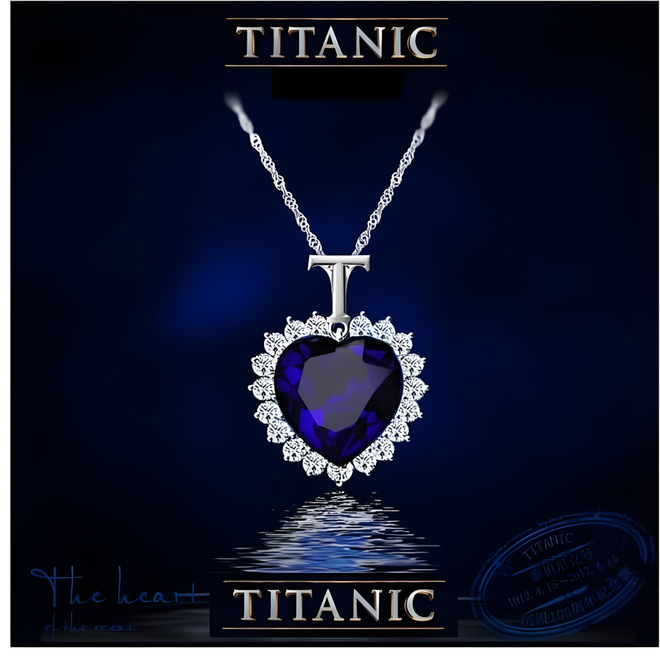 P-06 Titanic Heart Pendant