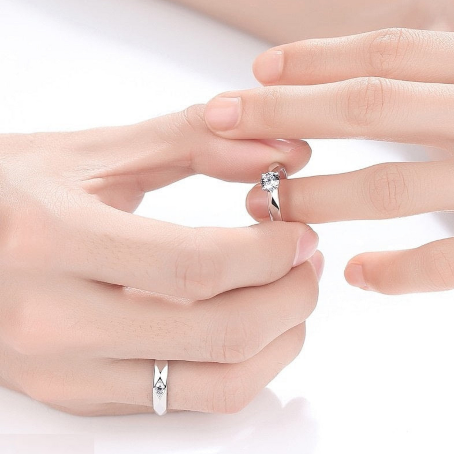 R-10 Majesty Couple Rings