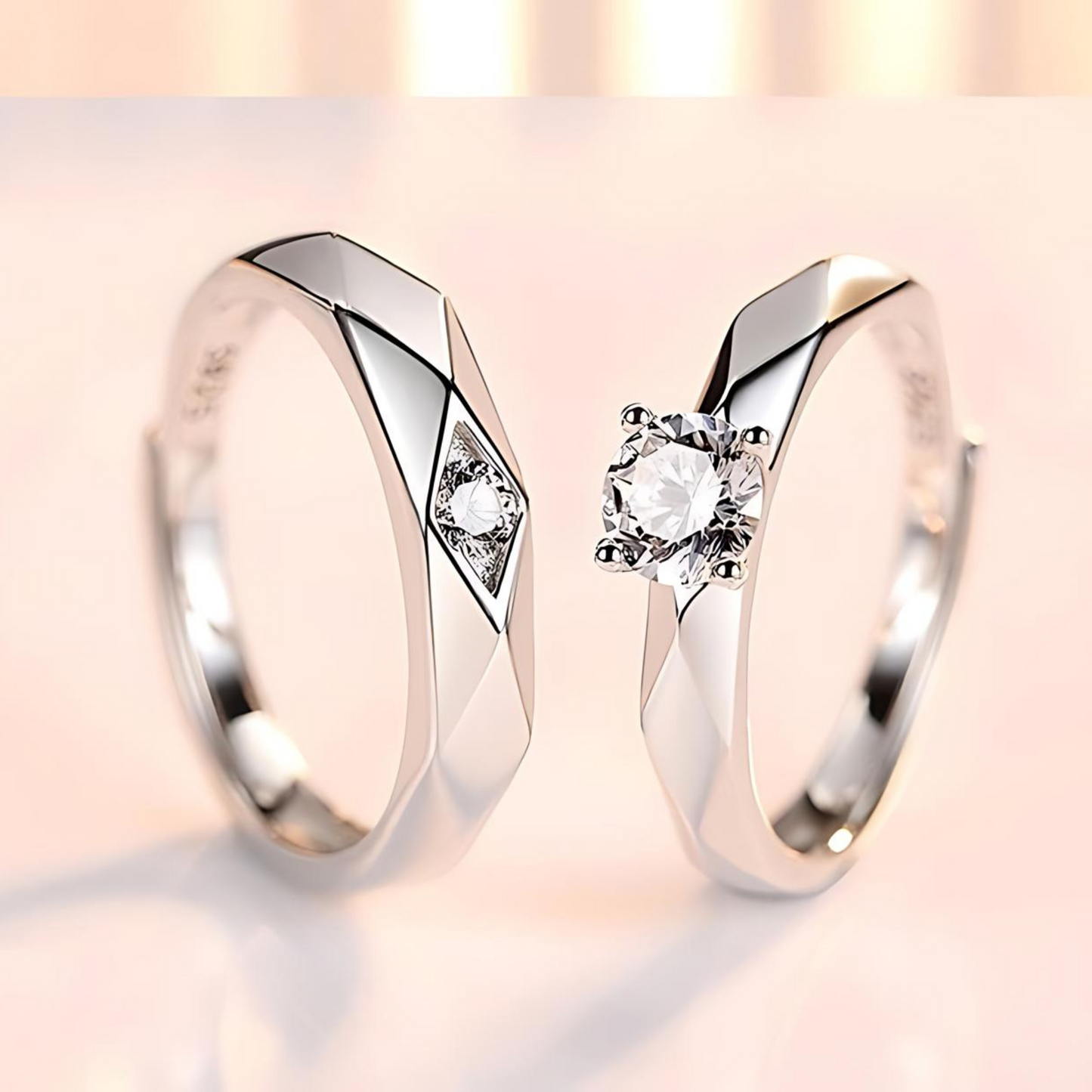 R-10 Majesty Couple Rings