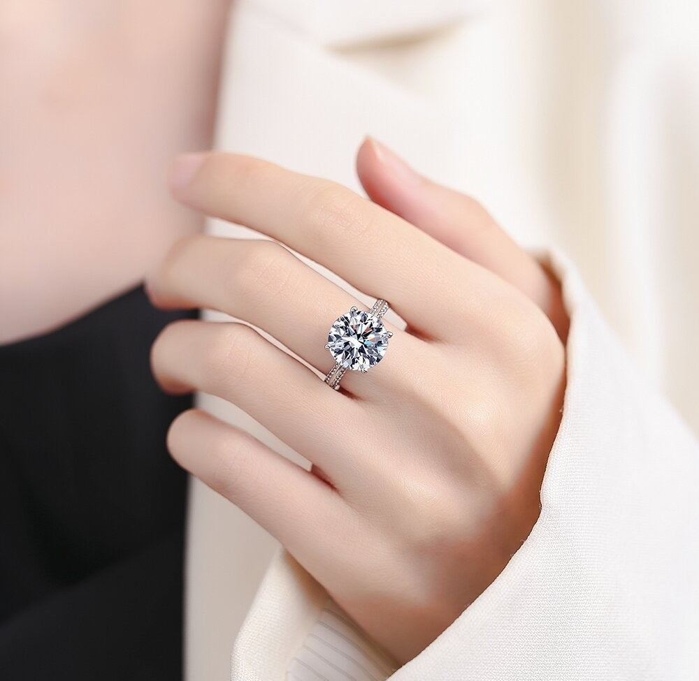 R-03 Premium Adjustable Zirconia Ring