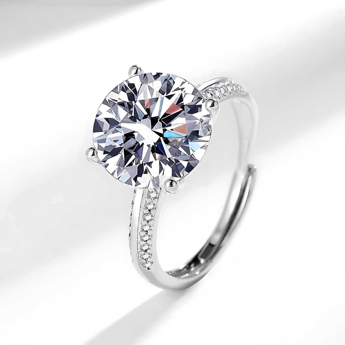 R-03 Premium Adjustable Zirconia Ring